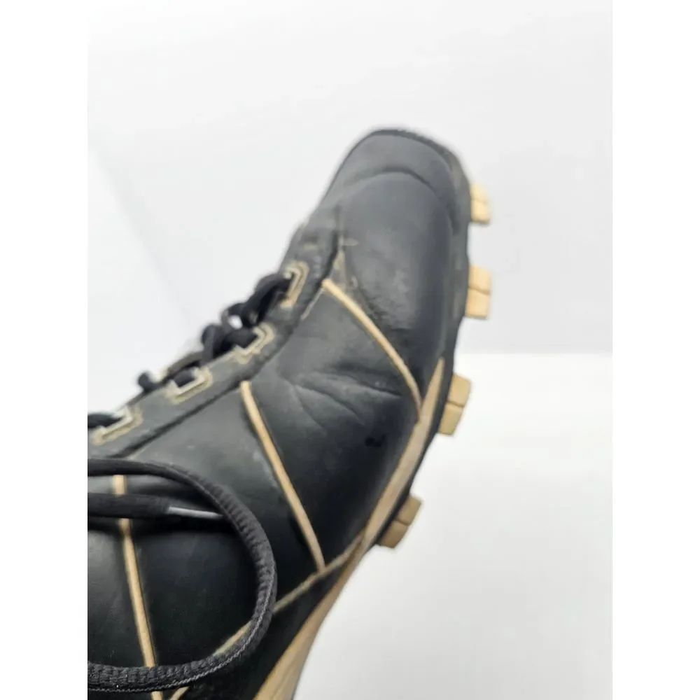Vintage Air Jordan Jeter Molded Cleats Shoes Black & White 2005 Size 12‎